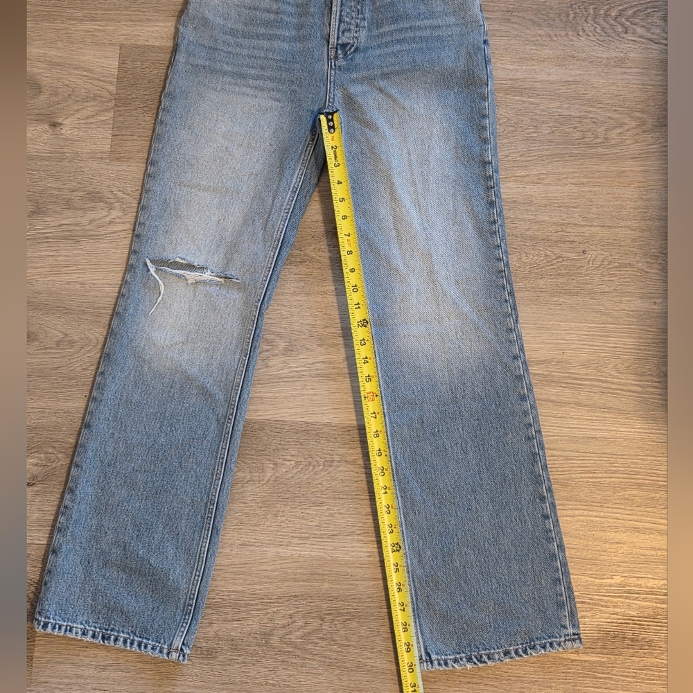 Free People Light Blue Boot Cut Jeans - Picture 4 of 9